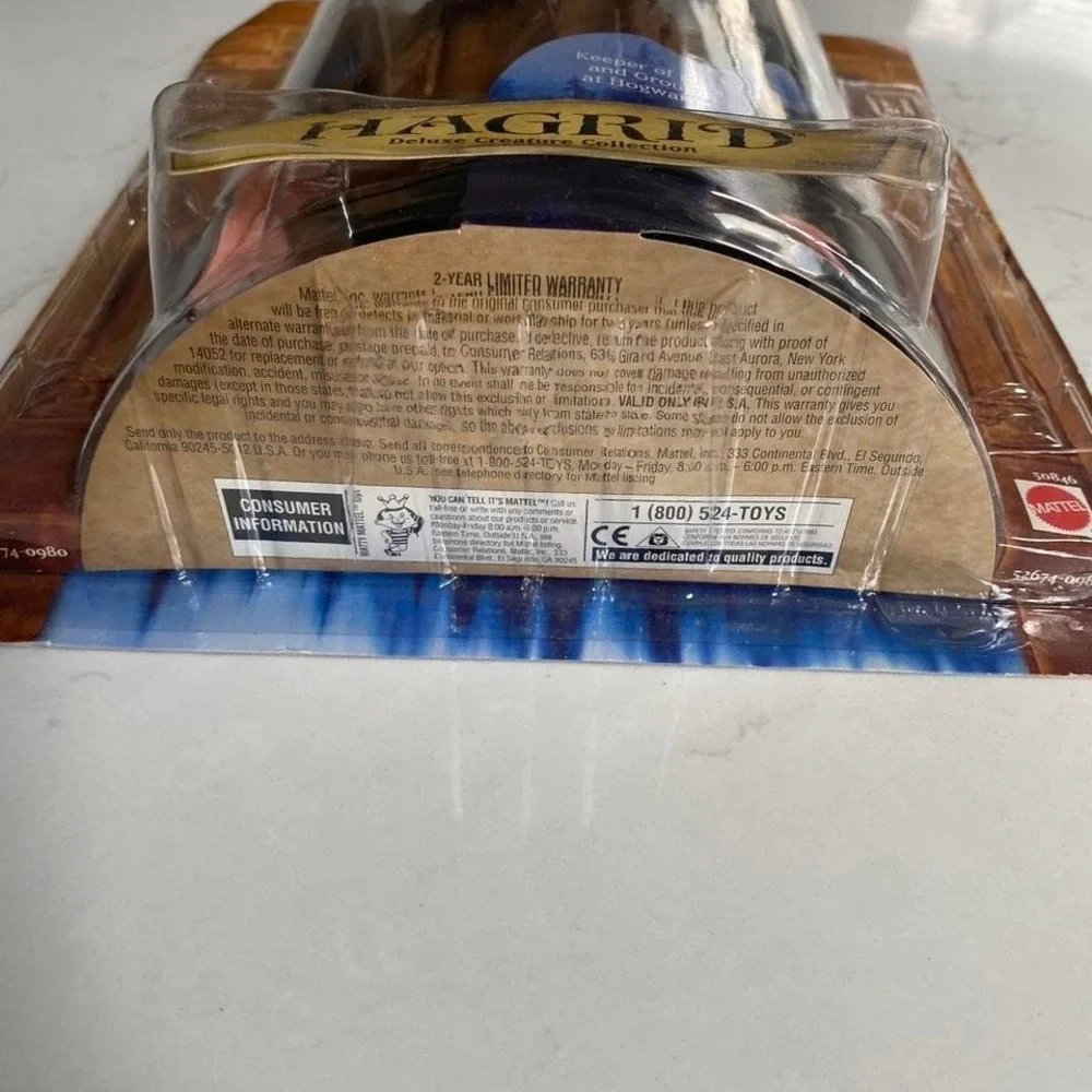 Harry Potter 2001‎ Mattel Hagrid Deluxe Creature Collection Figure NIB